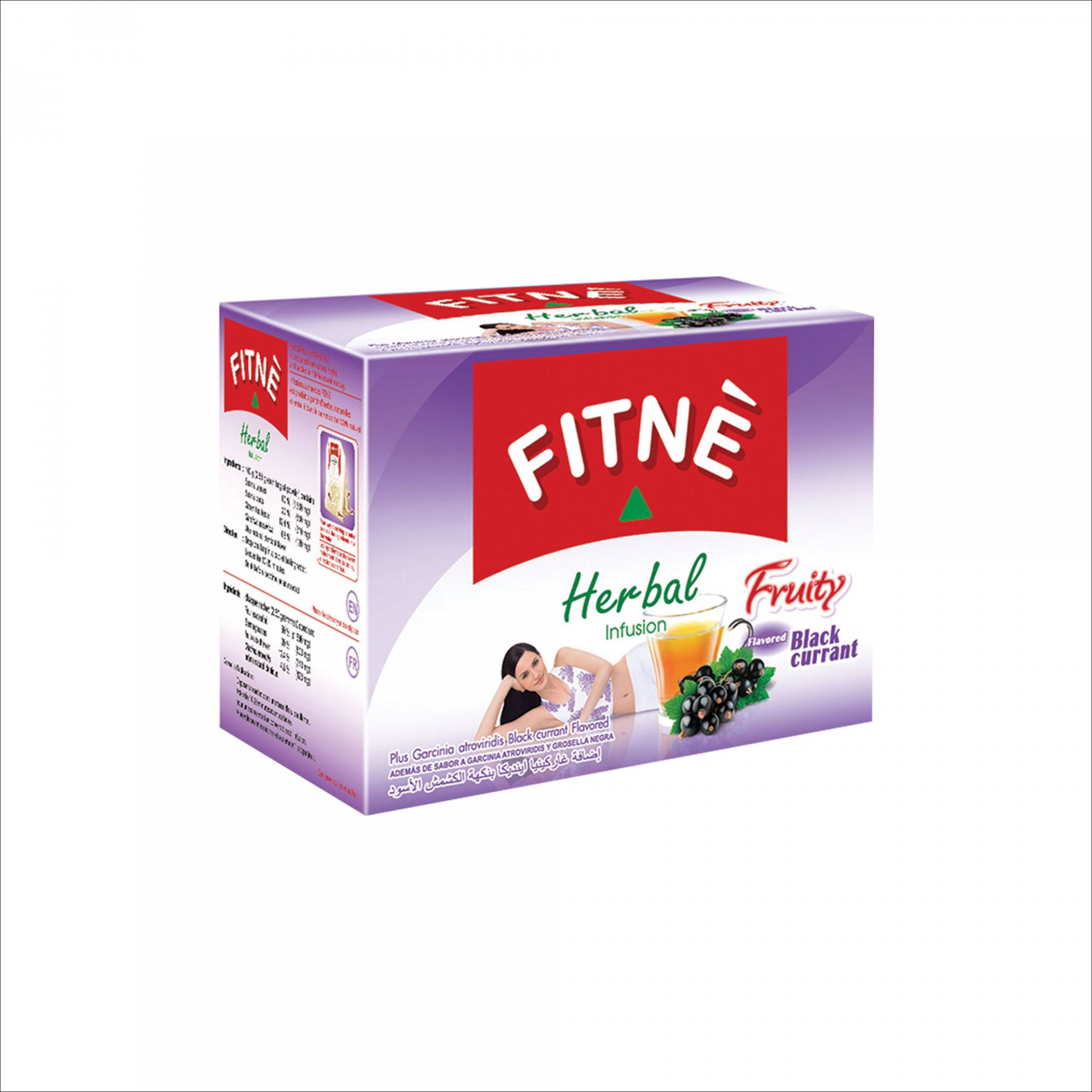 FITNE Herbal Infusion  Tea Black Currant Flavored 37.5g №15