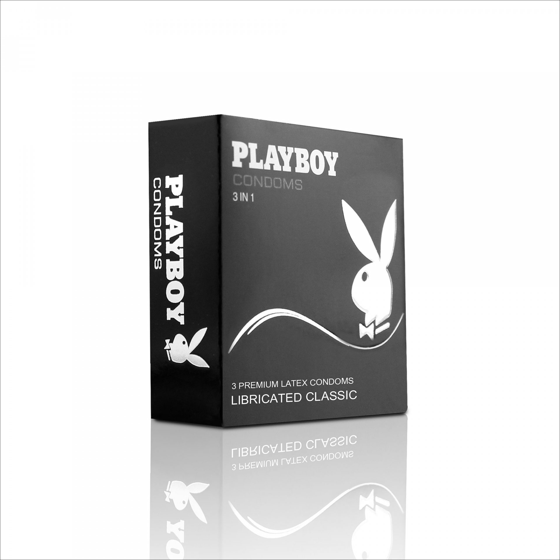 Бэлгэвч  PlayBoy Классик, 3 ширхэгтэй